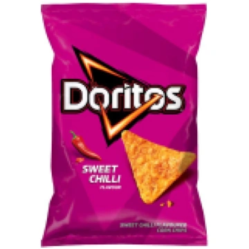 DORITOS Sweet Chilli kukurūzas čipsi ar saldā čili