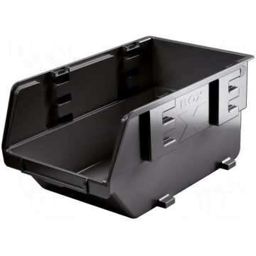 Container: cuvette | black | 296x197x147mm | EXE B