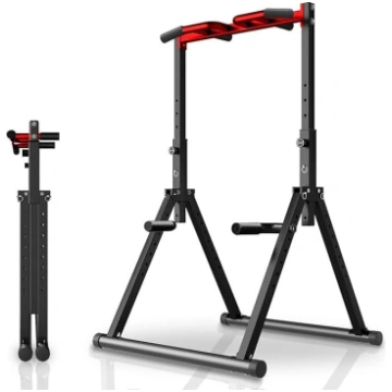 Power Tower Pull Up Dip Station saliekamā pull up 