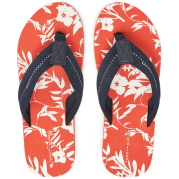 Tommy Hilfiger Čības uz pirksta Hilfiger Flw Print