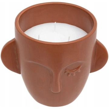Atmosphera Świeca ozdobna MAYA twarz 520 g | 35602