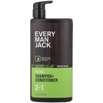Every Man Jack, 2 In 1 Shampoo + Conditioner, Thic