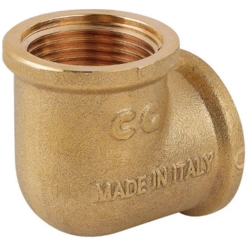 Līkums 3/4"FF, misiņa 67003