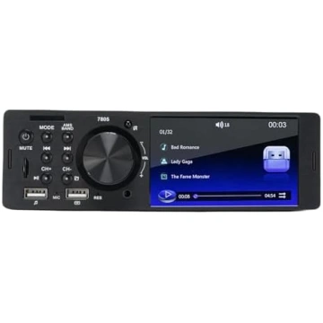 Dpofirs viena DIN auto radio, bezvadu CarPlay Andr