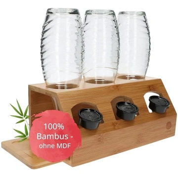 TAKE® SodaStream pudeļu turētājs I100% bambuss I T