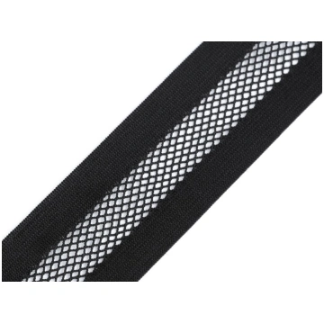 Lenta Elastīga Fishnet Mesh Stretch Trim width 32