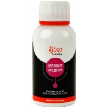 Mēdijs akrila krāsu atšķaidīšanai, 125ml Rosa