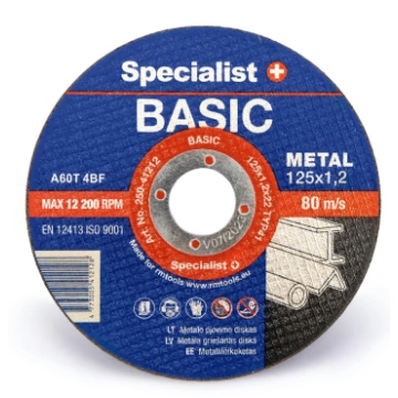 SPECIALIST+ metāla griešanas disks BASIC, 125 x 1.
