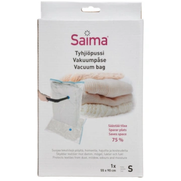 Saima vakuuma maiss apģērbam, 55x90 cm
