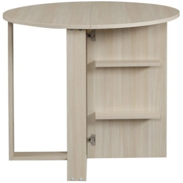 Paplašināms galds Kalune Design Middle, smilškrāsa