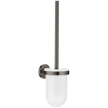 Grohe Essentials tualetes birstes komplekts, tumšs
