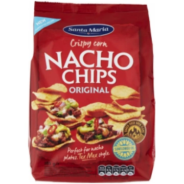 Načos kukurūzas čipsi 185g, Santa Maria 450-22915