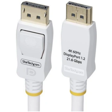 StarTech.com 6ft (1.8m) White VESA Certified Displ