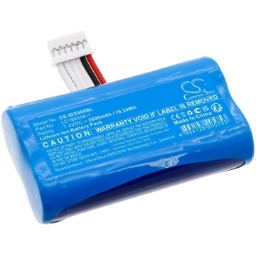 Replaces battery for ingenico AXIUM DX8000, AXIUM 