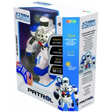 XTREM BOTS Interaktīvais robots Patrol bot