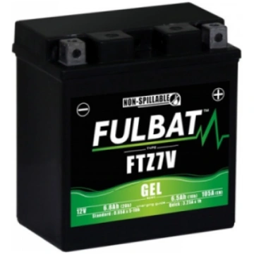 Fulbat - GTZ7V (FTZ7V Gel) - 12V | 105A | 6Ah ART#