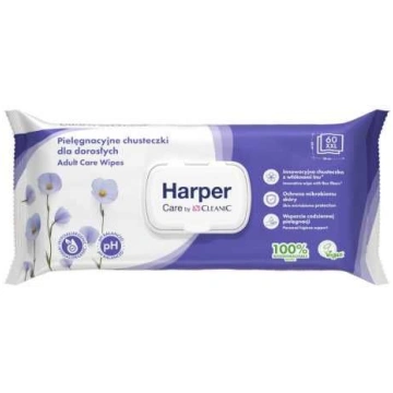 Mitrās salvetes HARPER CARE 60.gb