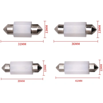 Bulb 2 SMD C5W 24V 39mm CANBUS ALBURNUS AL50432-39