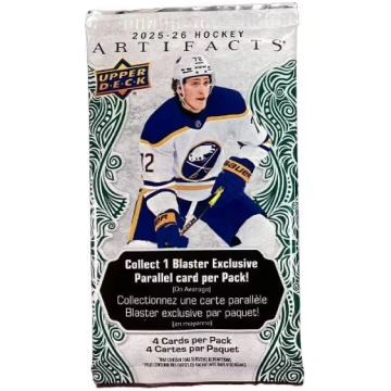 2025-26 Upper Deck Artifacts Hockey Blaster Box Bl