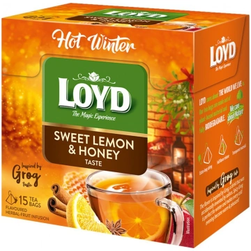 Loyd Hot Winter Sweet Lemon Honey Tea 15 bags ( 59