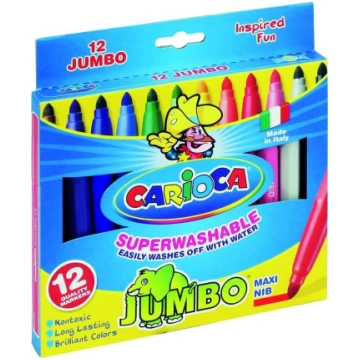 Carioca Flamastry Jumbo 12 bls CARIOCA - 134328 | 