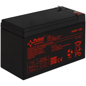 Pulsar HPB7-12N PULSAR 7Ah, 12V | HPB7-12N | 59021