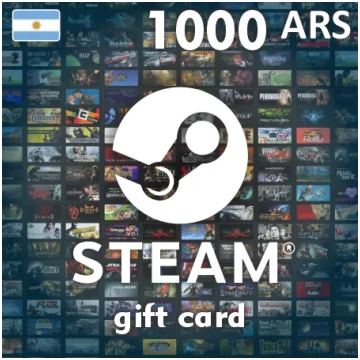 Steam Wallet dāvanu karte 1000 ARS - Steam atslēga