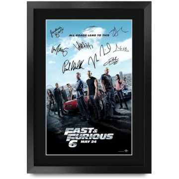 HWC Trading FR A3 Fast & Furious 6 Vin Diesel Paul