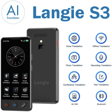 SMART AI tulkotājs ar balss un attēlu funkciju (tu