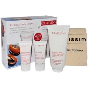Clarins SET (BODY LOTION 200ML + EXFOLIATING BODY