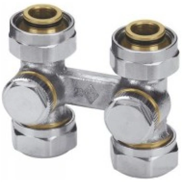 Heimeier Rad. Dubultbloks taisns, 1/2`, Heimeier 0