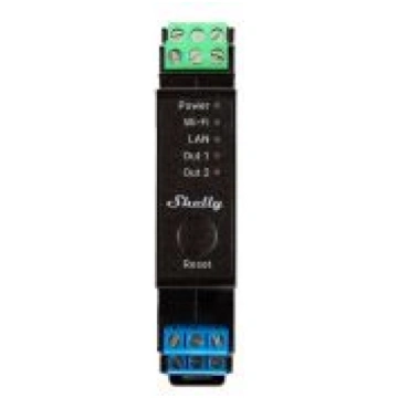 Shelly DIN Rail Smart Switch Shelly Pro 2PM with p