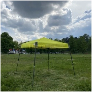 Lietots - Telts 3x3m elektro zaļa (lietota)