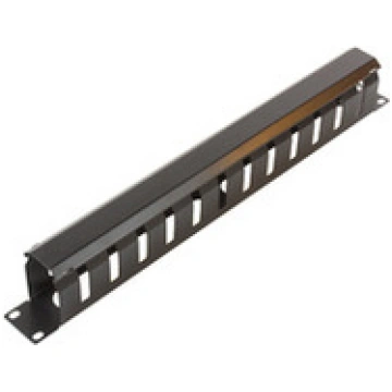MicroConnect Cable Management 19 1U Metal Black ( 