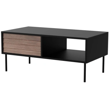 Cama CORTINA Bench/Table 100x55x45 black/walnut