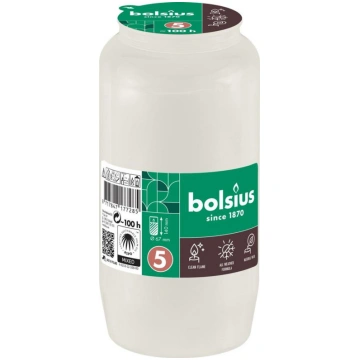 Parafīns Bolsius, 100 h, 317g, 67x140 mm