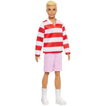 Barbie Fashionistas Ken lelle #241 Sarkanā Svītrai