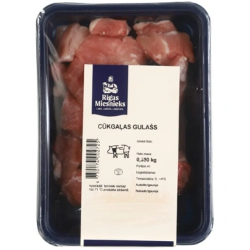 Cūkgaļas gulašs 380g Rigas Miesnieks