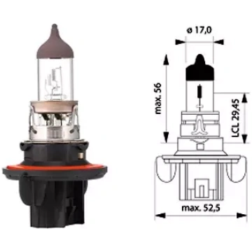 Spuldze H13 (9008), 12V 60/55W