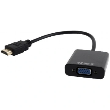 Gembird HDMI to VGA and audio adapter cable, singl