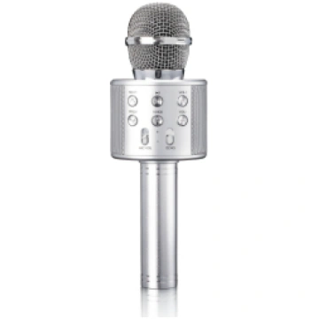 Mikrofons Lenco BMC-040SI Karaoke Bluetooth Speake
