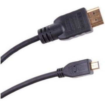 Kabel HDMI Micro - HDMI 1.5m czarny (KPO3877-1,8) 