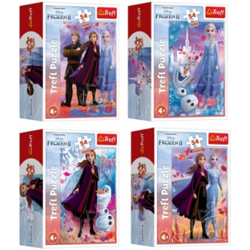 TREFL FROZEN Puzle Mini "Ledus Sirds 2", 54 gab