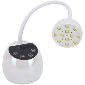Brrnoo uzlādējama LED nagu lampa, 12 spuldzes, inf
