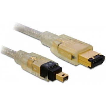 DeLOCK FireWire A/A 2.0m 2m Grau Firewire-Kabel (8