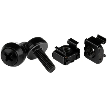 Startech 50 Pack 10-32 Server Rack Cage Nuts and S