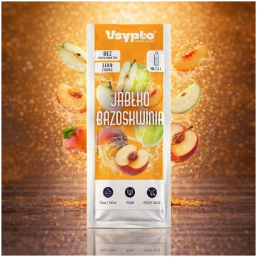 Browin Vsypto ābolu un persiku garša, 9 g, 1.5 L ū
