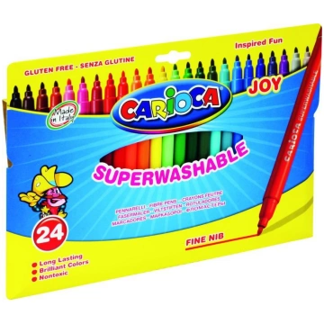 Herlitz Flomāsteri 24 krāsu Carioca Joy