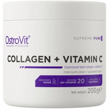 OstroVit kolagēns + C vitamīns, Supreme Pure - 200