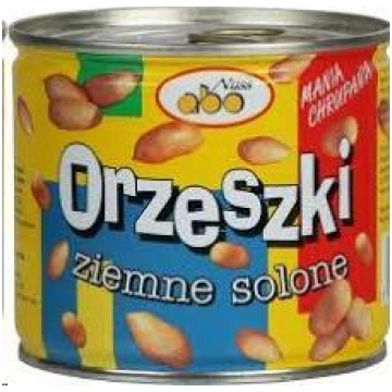 Zemesrieksti bundžā, salīti, ABO-NUSS 150g